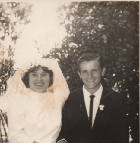 Noivos Úrsula Stoef e João Zimmermann que se casaram em começo de maio de 1968.
Imagem: Acervo do casal - FOTO 1 - 