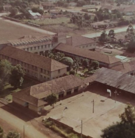 Colégio La Salle na cidade de Toledo,  em foto de 1960.
Imagem: Acervo Omero Renato Bordim - FOTO 5 -