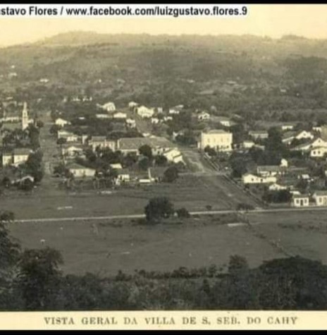 São Sebastião do Cai, terra natal do rondonense Alceu Strau, na década de 1920.
Imagem: Acervo Luiz Gustavo  Flores - FOTO 15