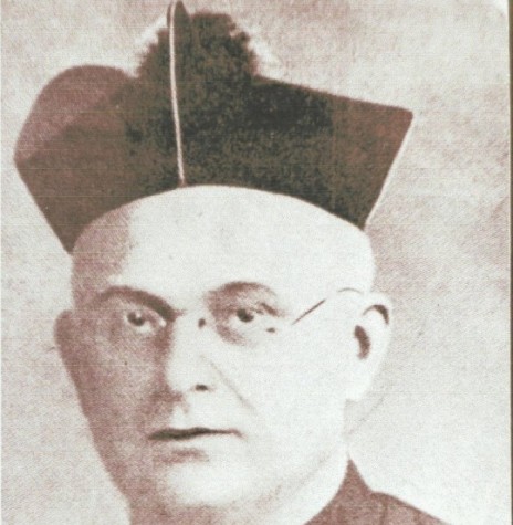 D. Guilherme Maria Thiletzek SVD, natural da Polônia, que foi nomeado primeiro prelado da então criada prelatura católica de Foz do Iguaçu. 
Imagem: Acervo Memória Rondonense - FOTO 1 - 