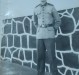 Adolfo Oscar Kunzler  em traje militar durante a prestação do serviço militar na cidade de Guaíra (PR).