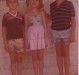 Filhos Renato (e), Claci e Darci do casal pioneiro Maria (nascida Becker) e Adolfo Oscar Kunzler.