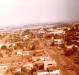 Vista aérea da construção da Torre da Telepar (Oi), em 1979