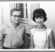 Os primos Dr. Hippi(Dietrich Rupprecht Seyboth)  e Iris End, em Porto Alegre, em 1960.