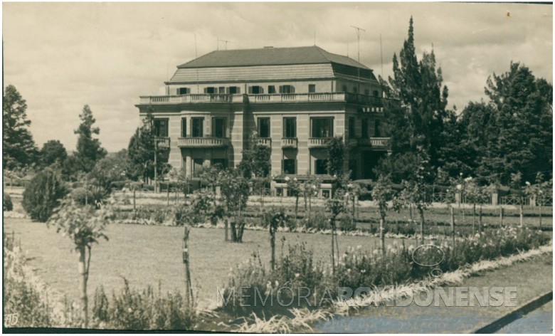 Palacete Garmatter na época da compra pelo Governo do Paraná.
Imagem: Acervo Museu Paranaense - FOTO 2 - 