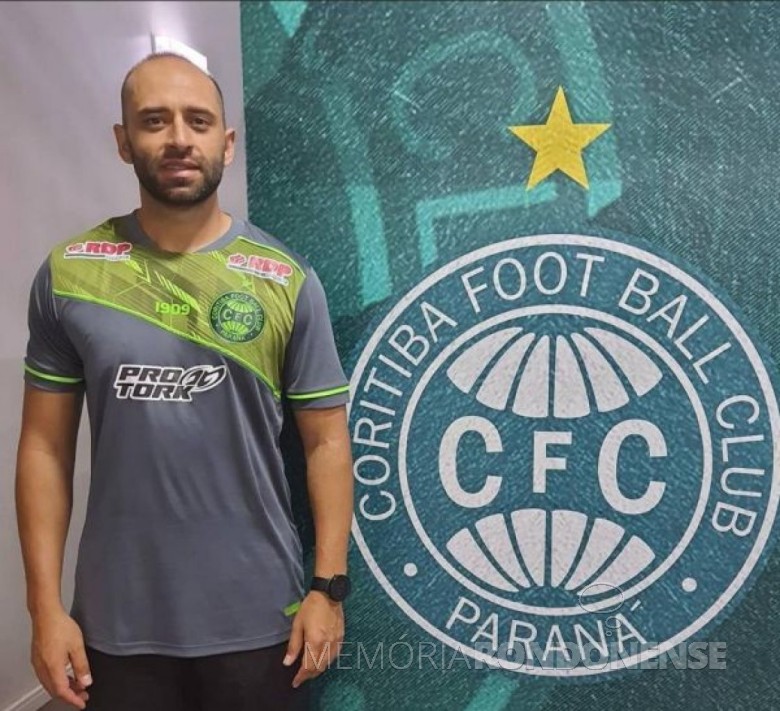 Preparador físico rondonense Renan Felipe Hartmann Nunes contratado pelo Coritiba Football Club, em janeiro de 2022.
Imagem: Acervo O Presente - FOTO 21 - - 