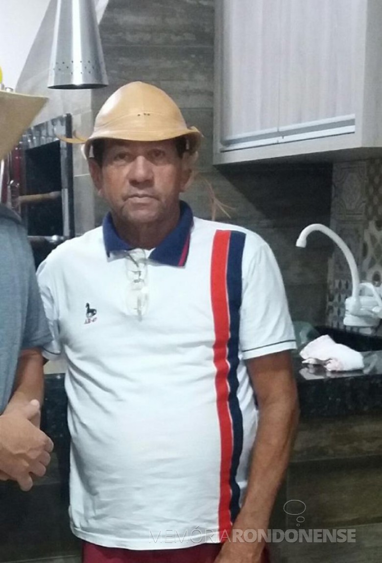 Antonio Batista de Oliveira (Soró), eeletrecista aposentado da Cercar, falecido em janeiro de 2018, em Maceió, Alagoas. 
Imagem: Acervo da Família - FOTO 6 -