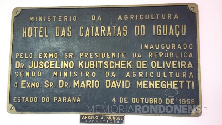 Imagem: Acervo Jorge D. Dorneles - Foz do Iguaçu. 
