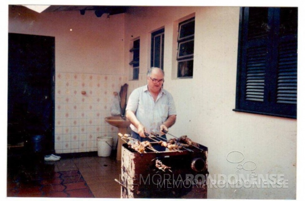 João Natálio Stein, primeiro prefeito de Entre Rios do Oeste, nascido em junho de 1939. Imagem: Acervo da família - FOTO 3 -