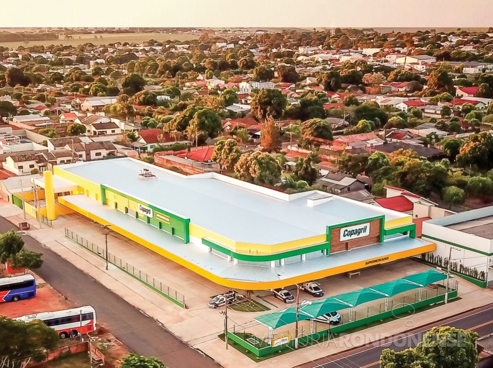 Vista do Supermecado Copagril na cidade de Eldorado (MS), inaugurado no começo de junho de 2020.
Imagem: Acervo Comunicação Copagril - FOTO 12 -