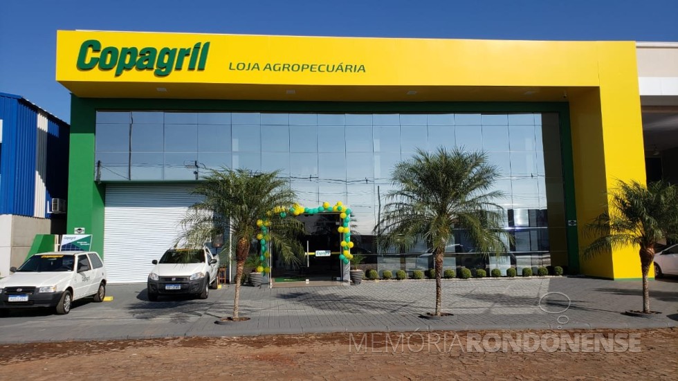 Loja Copagril em novo endereço na cidade de Realeza, no Suoeste do Paraná, reinaugurada em começo de junho de 2021.
Im,agem: Acervo Comunicação Copagril - FOTO 24 -