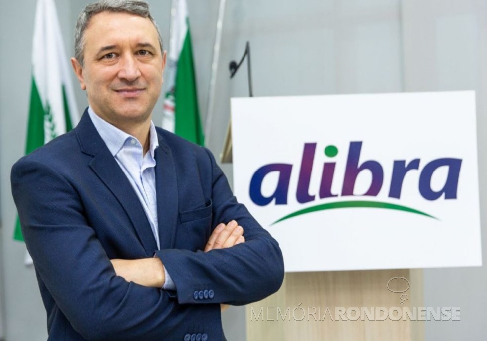 Luiz Alberto Gonzatti que assumiu como Ceo da Alibra, em junho de 2021, a partir do capital majoritário adquirido pelo fundo de investimento Axxon.
Imagem: Acervo O Presente - FOTO 11 - 
