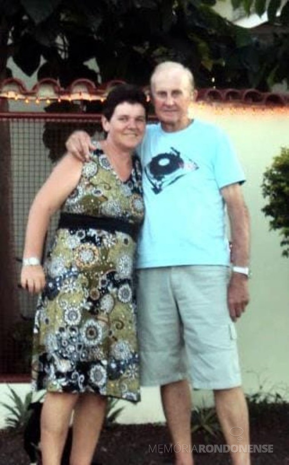 Empresário rondonense Olímpio Hoffmann e esposa Maria de Fátima Oestreich, ele falecido em agosto de 2013.
Imagem: Acervo Chavelli Hoffmann - FOTO 10 - 