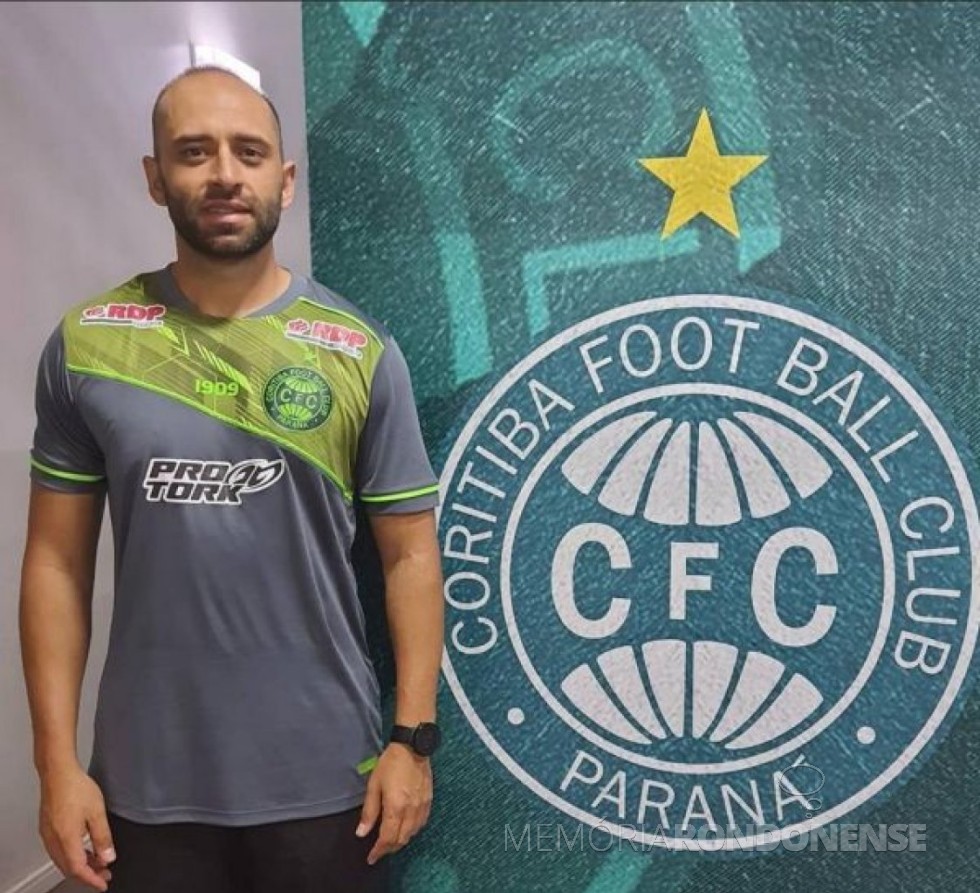 Preparador físico rondonense Renan Felipe Hartmann Nunes contratado pelo Coritiba Football Club, em janeiro de 2022.
Imagem: Acervo O Presente - FOTO 21 - - 