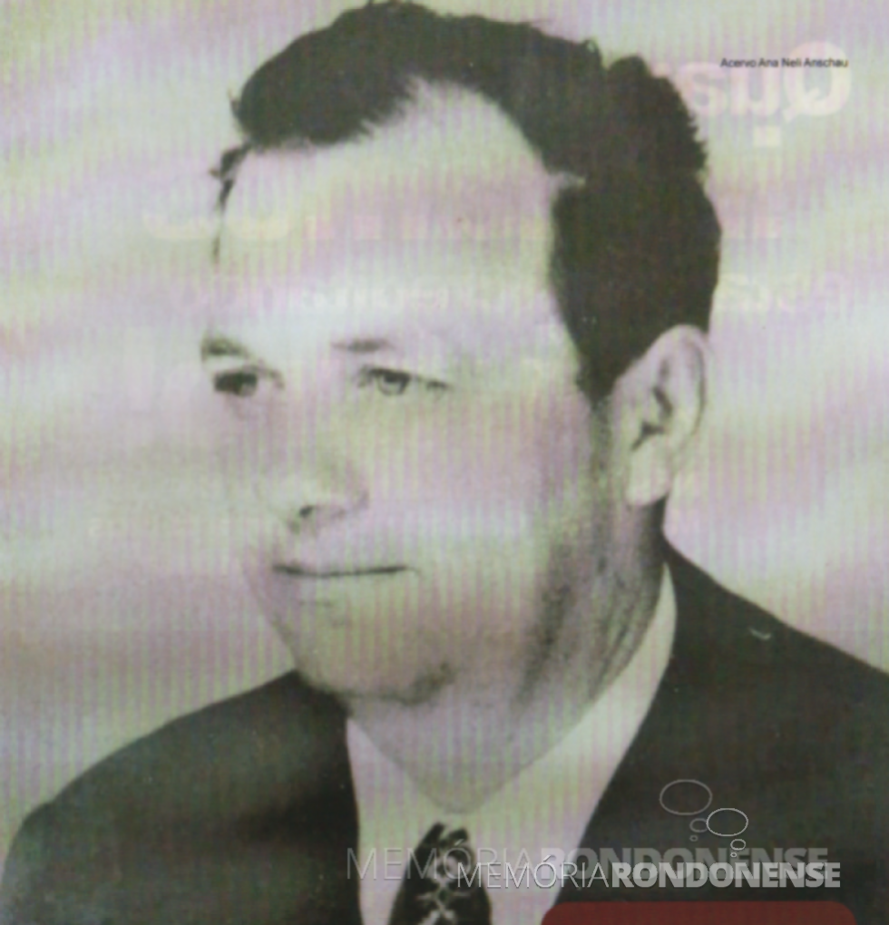 Empresário rondonense Irio Jacob Welp que adquiriu a empresa Indústria e Comércio Rainha do Sertão Ltda.,, em junho de 1965.
Imagem: Acervo projeto Memória Rondonense - FOTO 5 - 
