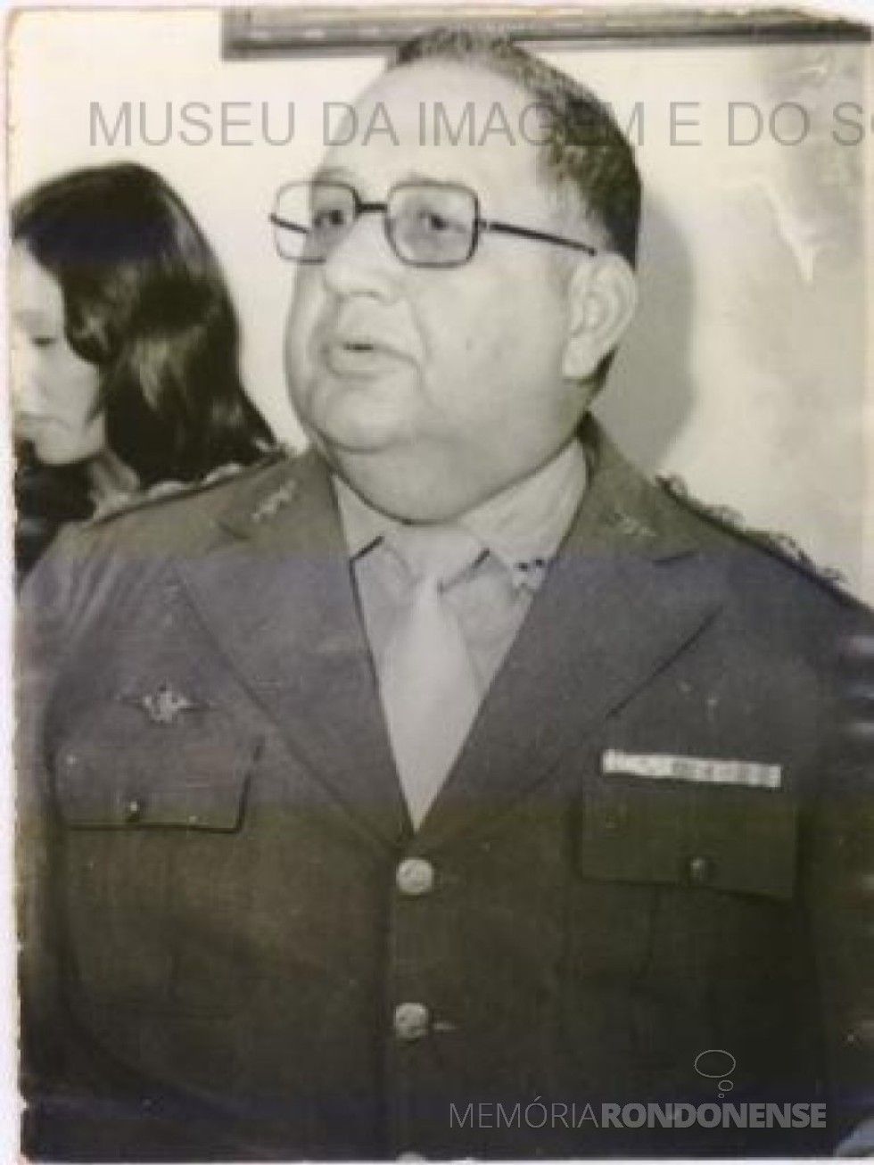 Coronel Jecy Seroa da Matta, comandante do então 1º Batalhão de Fronteira de Foz de Iguaçu, de 1971 a 1977.
Imagem: Acervo Museu da Imiagem e do Som de Cascavel - FOTO 7 - 