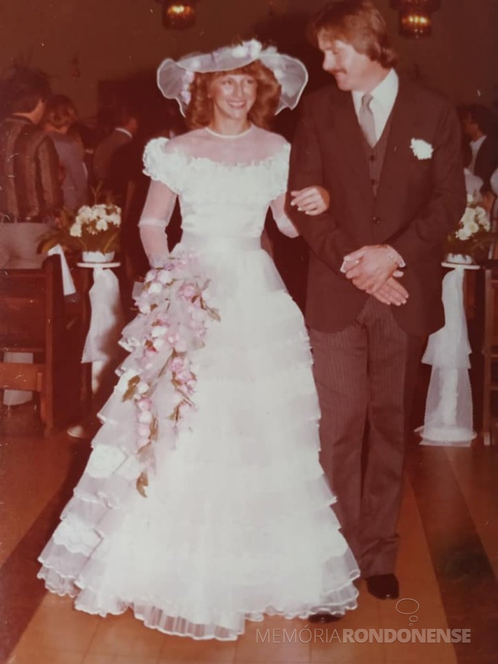 Jovens rondonenses Margaret Krepsky e Sérgio Giordani que se casaram em maio de 1983.
Imagem: Acervo do casal - FOTO 7 - 