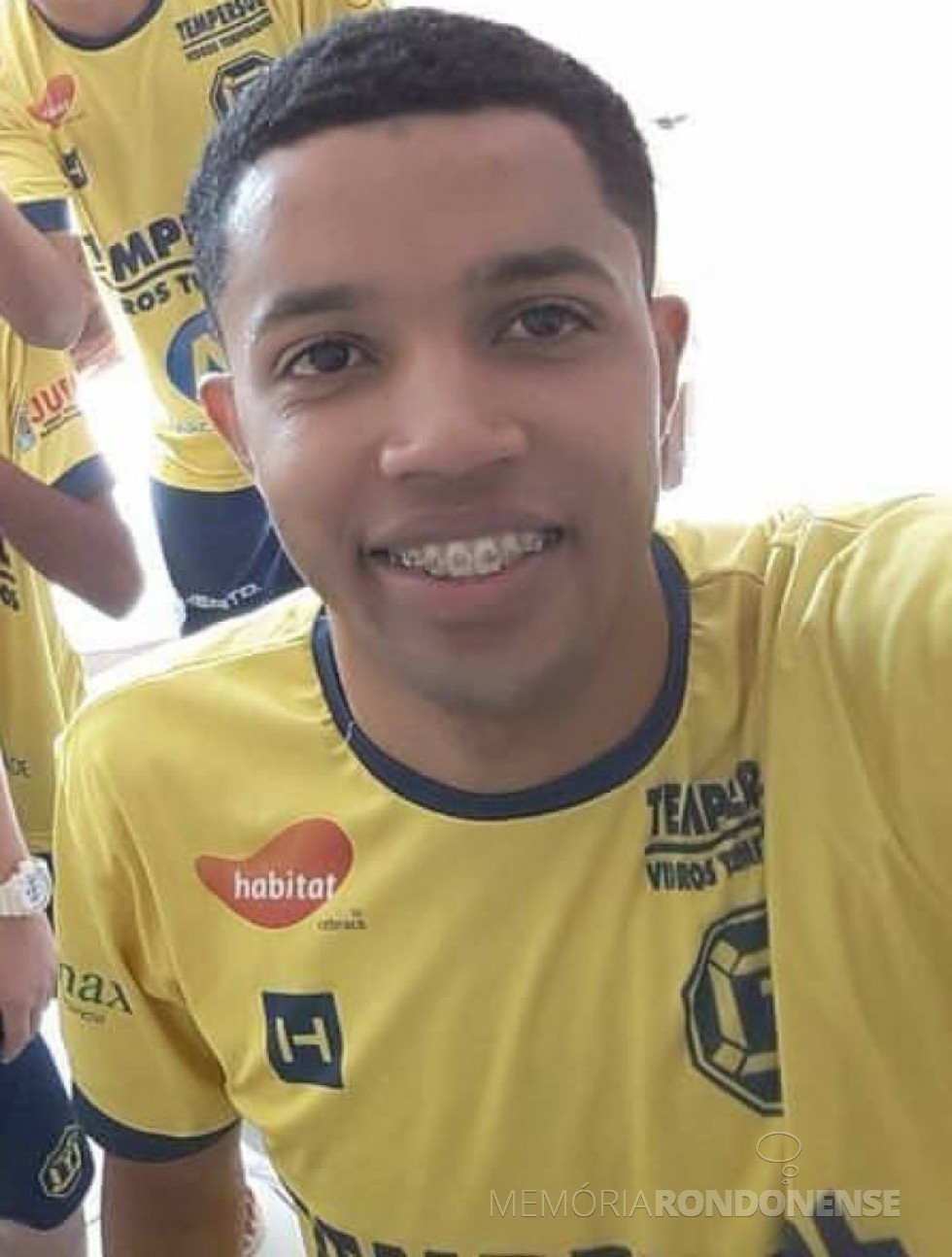  Pivô Rick (Cleiton Henrique Aparecido Ferreira Alves) contratado pela Copagril Futsal, em 19 de junho de 2017. 
Imagem: Acervo AquiAgora.net - FOTO 13 - 