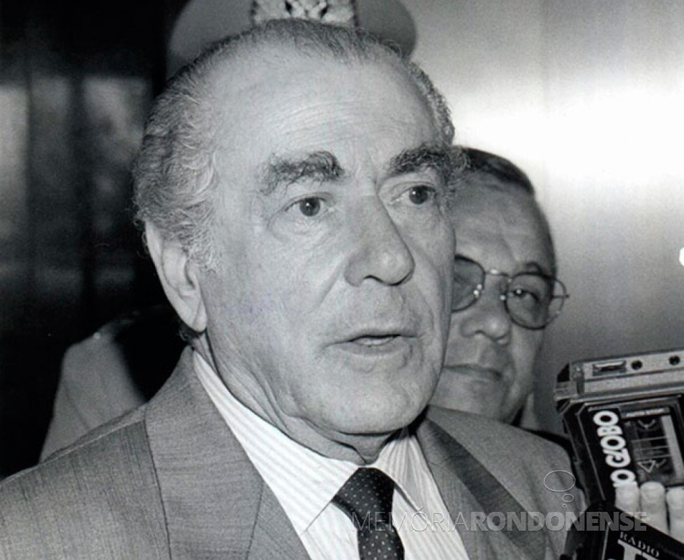 Leonel de Moura Brizola falecido em junho de 2004. 
Imagem: Acervo History - FOTO 3 -  