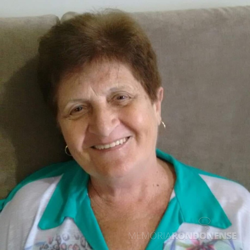 Rondonense Vera Dockhorn Dreher falecida em junho de 2019. 
Imagem: Acervo O Presente - FOTO 4 - 
