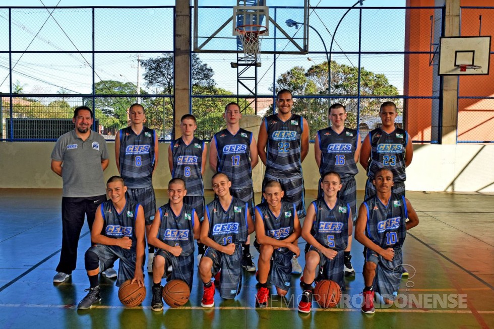 Equipe do Colégio Frentino Sackser vice-campeã de basquetel nos Jogos Escolares do Paraná 2017. 
Imagem: Acervo www.jogosescolares.pr.gov.br - FOTO 8 -