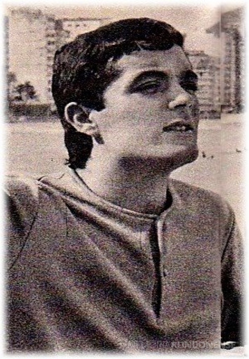 Cantor Ary Sanches que se apresentou em Marechal Cândido Rondon, em 11 de junho de 1976. 
Imagem: Acervo www.jovem-guarda.com.br